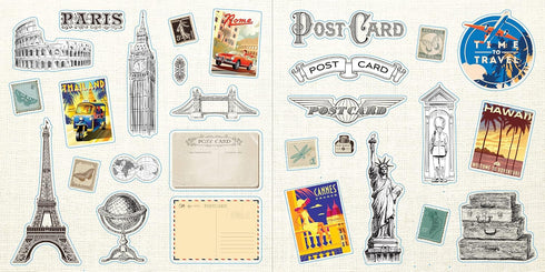 LOADS OF EPHEMERA STICKER BOOK - PETER PAUPER PRESS